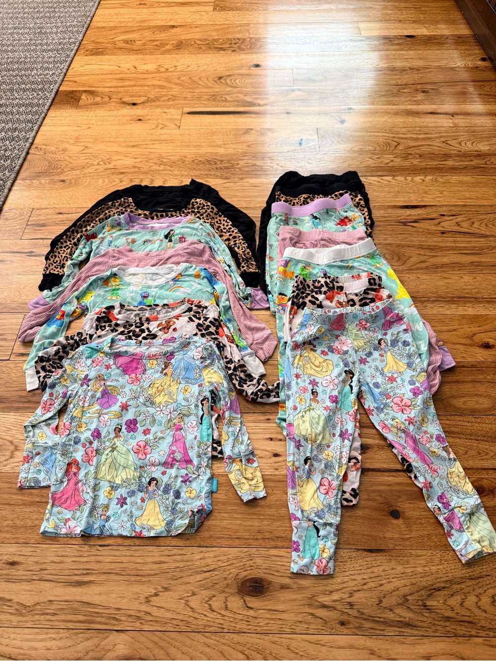 Posh Peanut/Little Sleepies Bamboo Pajama Set Bundle Size 18-24 Months.